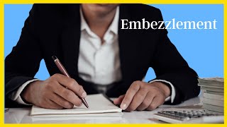 What is Embezzlement in Massachusetts [upl. by Karp771]