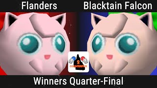 CounterPick 2 Winners Quarters  Flanders Jigglypuff vs Blacktain Falcon Jigglypuff [upl. by Marius607]