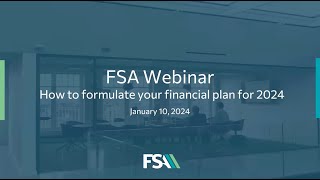 How to formulate your financial plan for 2024 [upl. by Geraldine992]