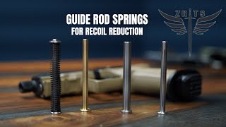 Walther PDP Guide Rod and springs to reduce recoil from ZR Tactical [upl. by Otsirc483]