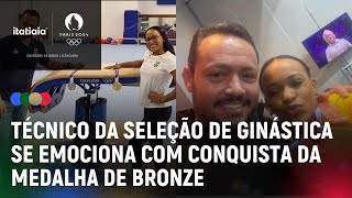 TREINADOR DA SELEÇÃO DE GINÁSTICA CHICO PORATH FALA DA EMOÇÃO DE CONQUISTAR A MEDALHA DE BRONZE [upl. by Isahella841]