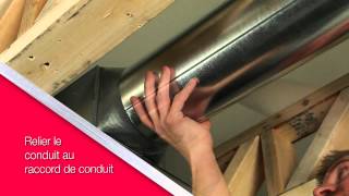 Installation dun ventilateur NuTone Ultra [upl. by Sparke813]