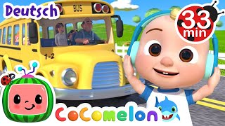 Die Räder vom Bus  Cartoons für Kinder  CoComelonDeutsch Moonbug Kids [upl. by Dedra]