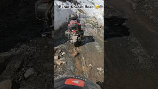 Bahut kharab Road 😥 spiti rotang snow mountains nature view shortsfeed [upl. by Lura]