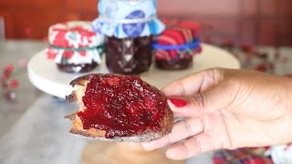 DIY Edibale Christmas Gifts CranberryOrangeCinnamon Jam  Kena Peay Day 3 [upl. by Dorelia]