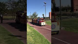 Paseo en Tren Infantil Expresso Mágico en Parque Bicentenario CDMX México [upl. by Amsirp]