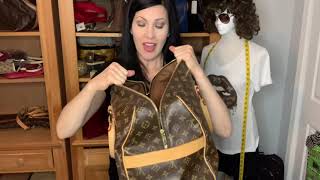 ❤️COMPARISON  Louis Vuitton Speedy 40  Carryall  Keepall 45 [upl. by Langdon413]