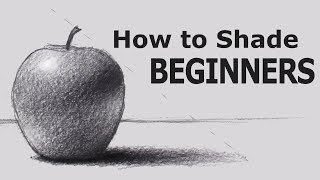 How to Shade with PENCIL for BEGINNERS [upl. by Atil]