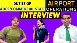 AOCS interview in Indigo Airlines  Airport operations and customer services Interview l PD Classes [upl. by Remot331]