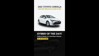 𝐇𝐘𝐁𝐑𝐈𝐃 😍  2022 Toyota Corolla Ascent Sport Hybrid Hatch [upl. by Melodie]