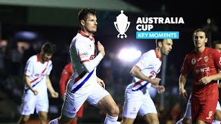 Broadmeadow Magic v Sydney United 58 FC  Key Moments  Australia Cup 2023 Round of 32 [upl. by Mata]