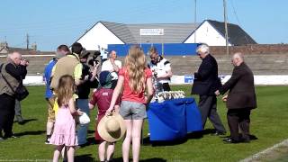 Linlithgow Rose v Broxburn  260512  Goals Presentation amp Brads [upl. by Atinnor]