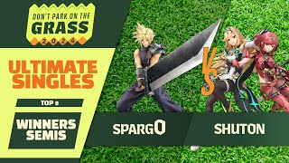 Sparg0 Cloud vs Shuton Aegis  DPG 2024  Ultimate Singles Winners SemiFinals Top 8 [upl. by Strephon]