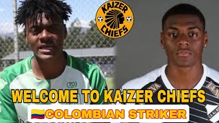 Kaizer Chiefs New Striker From Colombia Gonzalez [upl. by Gabbi554]