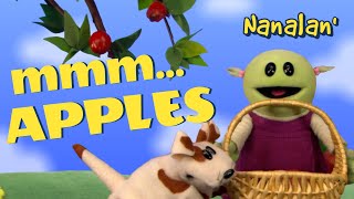 1 2 3 Apple Tree  nanalan 215  Mona learns all about trees [upl. by Llerrac]