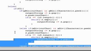 Infix to Postfix with Java  Part 2 [upl. by Chase]