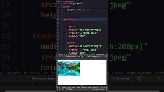 Day 5 of 45 Days HTML Challenge  img and picture tags in html codeminister frontend html5 [upl. by Josy219]