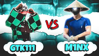 TGR GTK111🇳🇵 Vs M1NX🇧🇩  1vs1 Most Demanded Match 🍷🗿 [upl. by Ellerahc549]