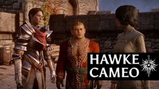 Dragon Age Inquisition  Hawke Cameo Sebastian romance viscountess aggressive female [upl. by Hewitt680]