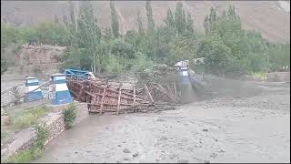 Chitral hit hard by flood roads Bridges and hometowns destroyedChitral mai selab ki tabahi flood [upl. by Iila]