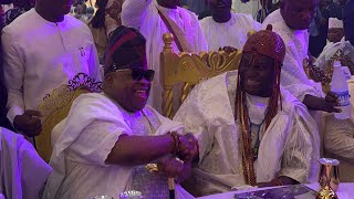 ARRIVAL OF GOV ADEMOLA ADELEKE AT OONI OF IFE 50TH BIRTHDAY [upl. by Sprage]