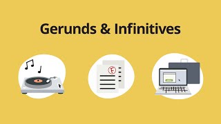 Gerunds amp Infinitives – English Grammar Lessons [upl. by Yaras]