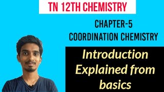 Coordination ChemistryIntroductionChapter5Class12Chemistry [upl. by Anirahtak]