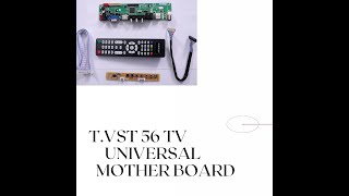 TVSTV56TVST59 led universal Board [upl. by Royce]