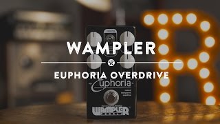 Wampler Euphoria Overdrive  Reverb Demo Video [upl. by Irec863]