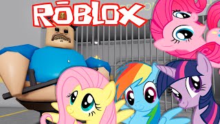 My Little Pony Play Roblox Barry’s Prison [upl. by Ecirehc]