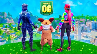 The Cutest Kid Plays OG FORTNITE Leo [upl. by Osmen]