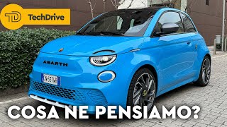 500 ABARTH ELETTRICA COME VA DAVVERO Test drive PRO e CONTRO [upl. by Ennaear987]