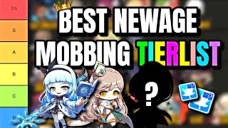 Maplestory Reboot BEST NEW AGE Mobbing TIERLIST [upl. by Obadiah]