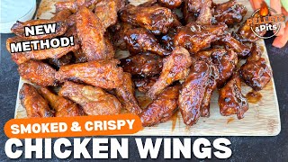 Smoked Crispy Chicken Wings [upl. by Aser]