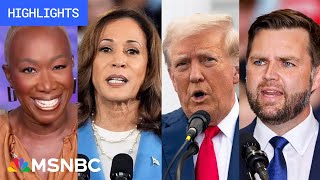 MSNBC Highlights — Aug 16 [upl. by Ailero]