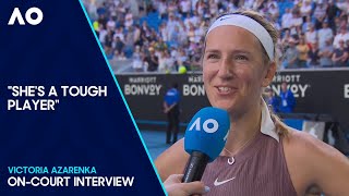 Victoria Azarenka OnCourt Interview  Australian Open 2024 Third Round [upl. by Berti]