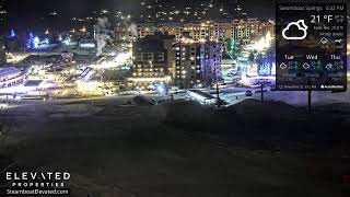 SteamboatElevatedcom  Elevated Properties Steamboat Webcam [upl. by Ojaras]