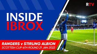 TRAILER  Inside Ibrox  Rangers v Stirling Albion 21 Jan 2022 [upl. by Llehsyt]