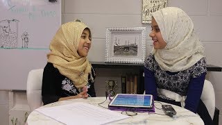 Amazing Faatiha presents mathematical miracle of Quran to Maryam [upl. by Nerrej]