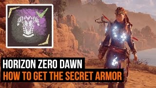 Horizon Zero Dawn How to get the secret armor Shield Weaver Armor [upl. by Weigle]