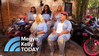 Meet The 13 Fearless Women Of The Caramel Curves Motorcycle Club  Megyn Kelly TODAY [upl. by Filmer]