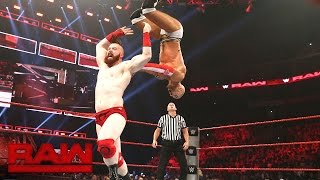 Cesaro vs Sheamus  Best of Seven Series Match No 3 Raw Sept 5 2016 [upl. by Barron277]