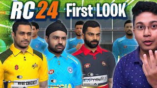 FIRST LOOK amp RCPL GAMEPLAY OF REAL CRICKET™ 24 Disappointed  OctaL [upl. by Atsylac]