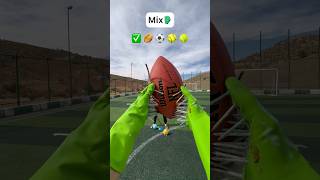 Asmr Gloves Mix Catching The Ball 🧤shorts challenge viralshorts [upl. by Eiryt396]