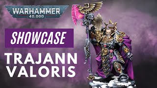 SHOWCASE Custodes Trajann Valoris paintjob warhammer [upl. by Lillian120]