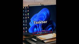 🖥️ How to effortlessly autohide the Windows 11 taskbar WindowsTips [upl. by Bobker]