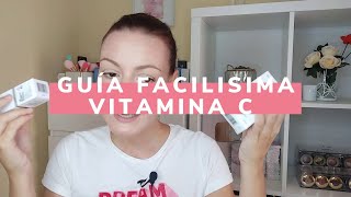 GUÍA THE ORDINARY PARA PRINCIPIANTES VITAMINA C  DERMAVLOG [upl. by Krantz]