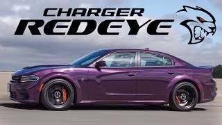 PERFECT GAS CAR  2021 Dodge Charger SRT Hellcat Redeye Widebody Review [upl. by Lananna]