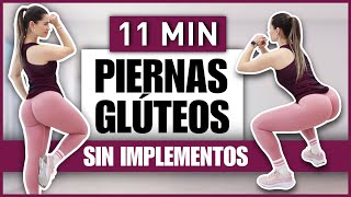 PIERNAS TONIFICADAS Y GLÚTEOS GRANDES  RUTINA DE EJERCICIOS EN CASA SIN PESAS  NatyGlossGym [upl. by Hedges]