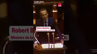 Abolition de la peine de mort  le discours historique de Robert Badinter  Archive shorts [upl. by Bohannon]